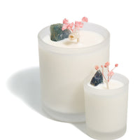 SEVENTEEN70/BOTANICALS -  WATERMELON + BLUE FLUORITE CANDLE