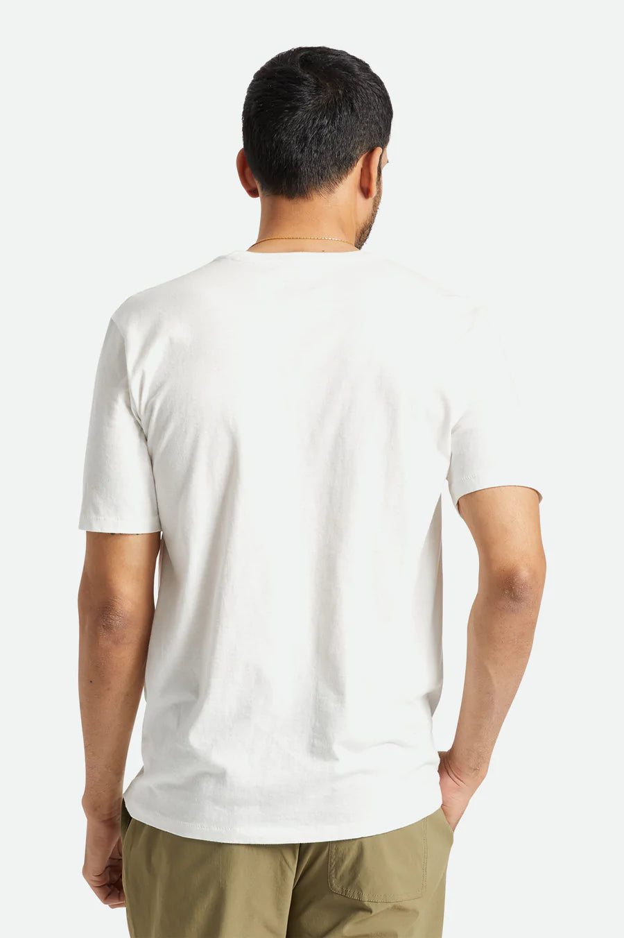Brixton - Basic S/S Pocket Tee in White