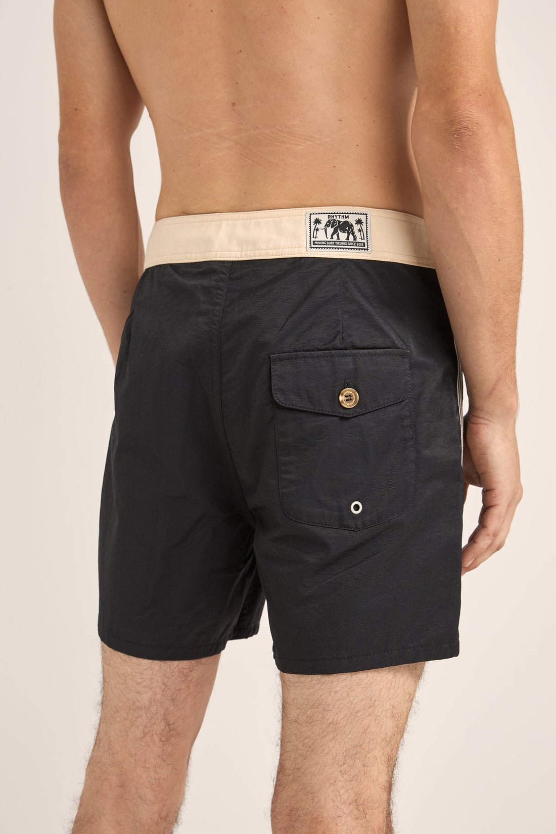 RHYTHM - Heritage Trunk Short in Black