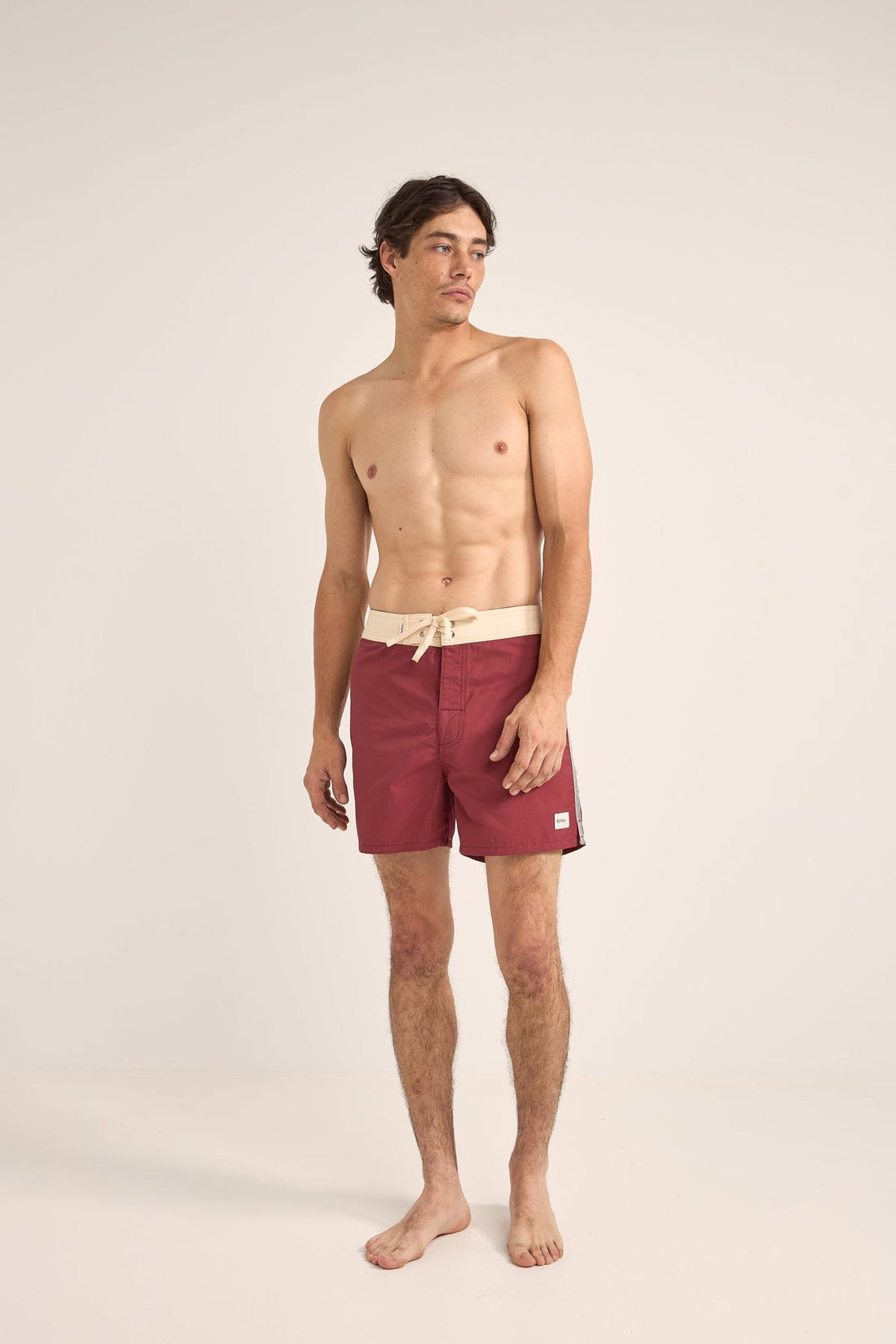 RHYTHM - Heritage Trunk Short in Merlot