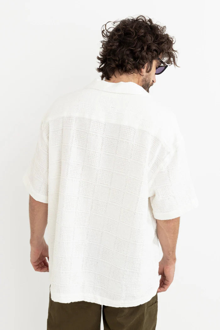 RHYTHM - Oasis SS Shirt in White
