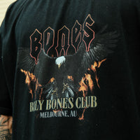 Billy Bones Club - Eagle Inferno Tee in Vintage Black