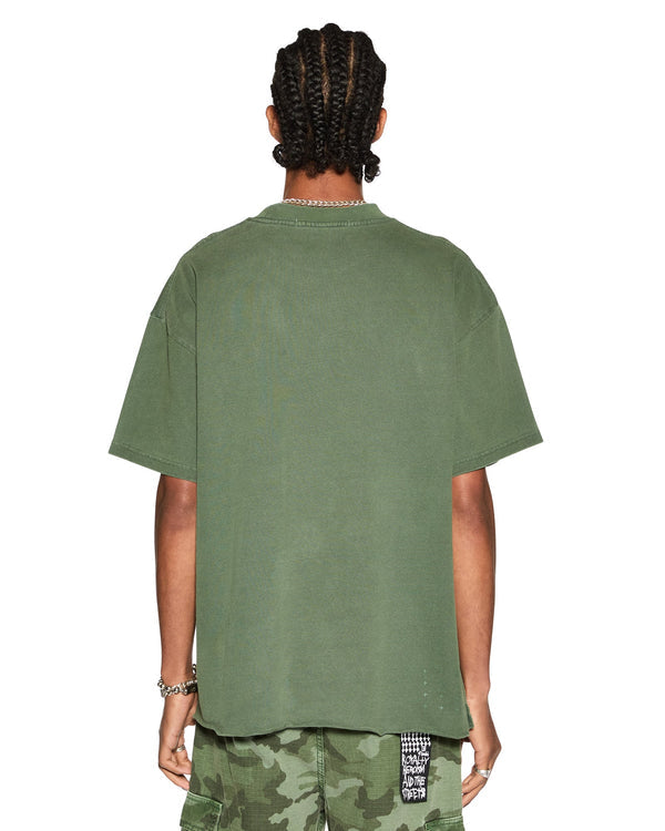 Ksubi - Sott Ekcess SS Tee Hash in Army