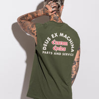 DEUS - Lockwood Muscle Tee in Cypress Green
