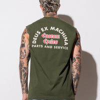 DEUS - Lockwood Muscle Tee in Cypress Green