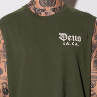 DEUS - Lockwood Muscle Tee in Cypress Green