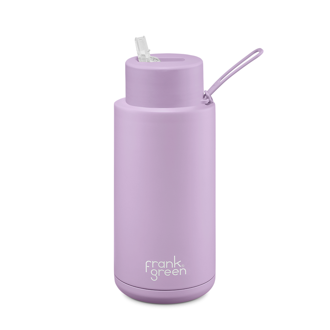 Frank Green - LIMITED EDITION 1 Litre Stainless Steel Ceramic Reusable Bottle in Lilac
