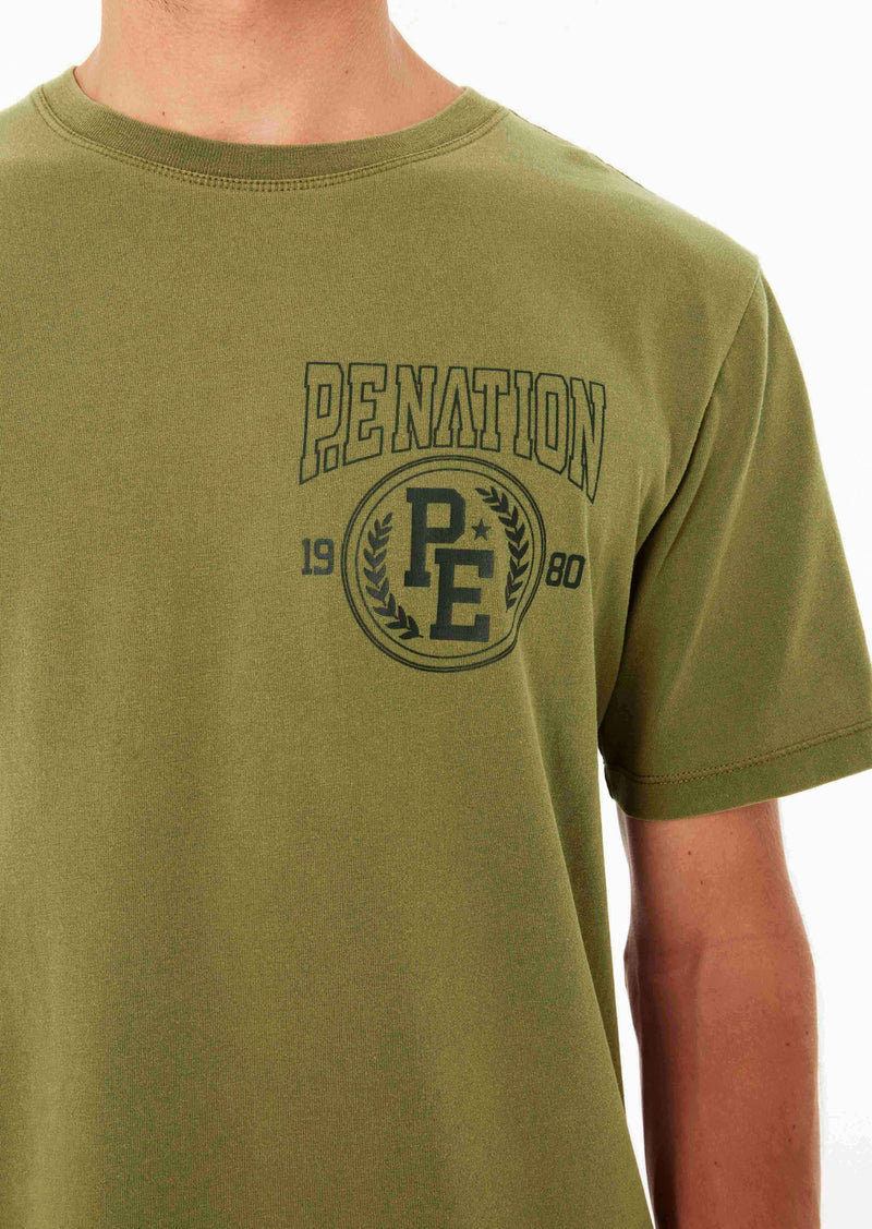 P.E NATION - Ace High Tee in Olive