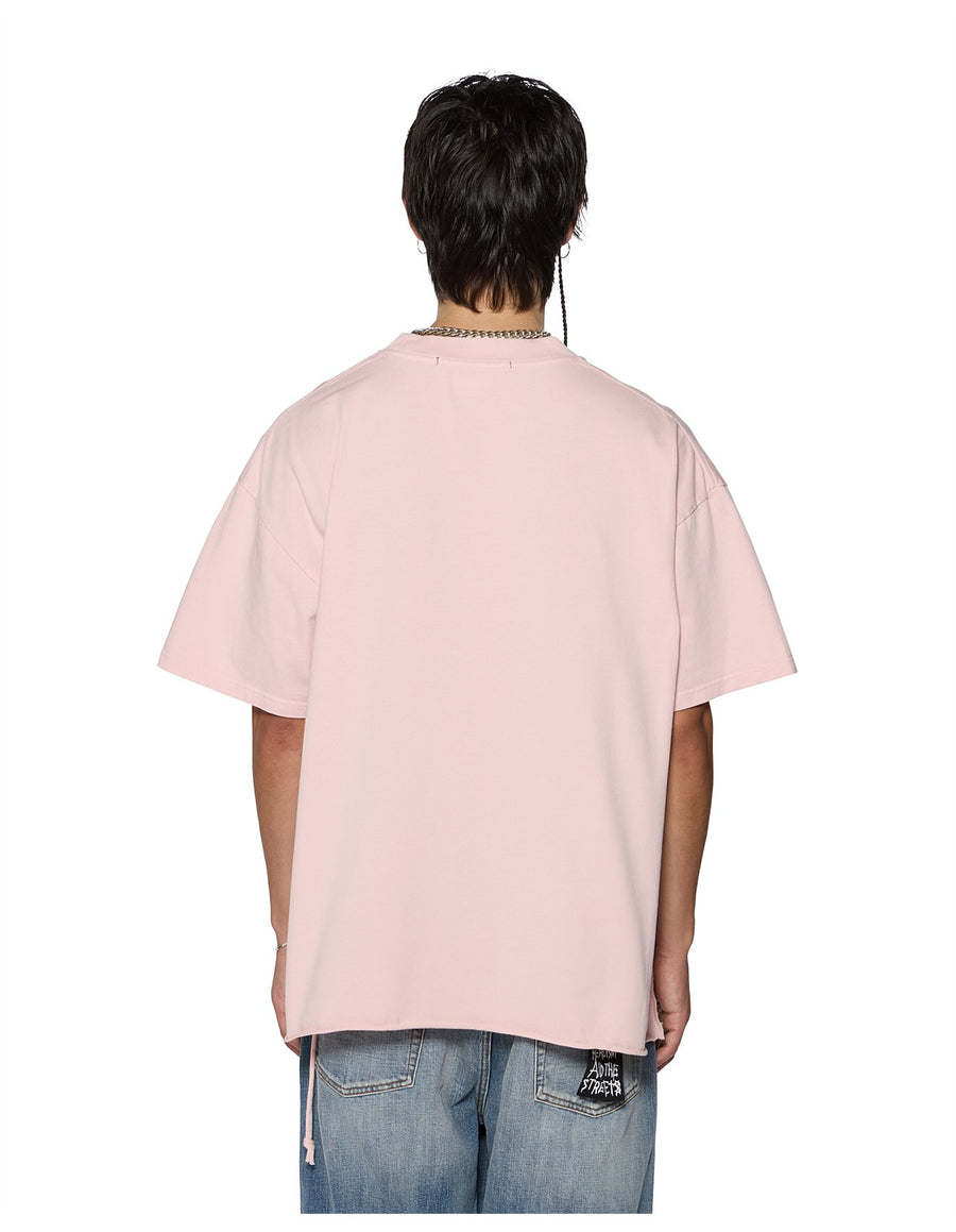 Ksubi - Stamp Ekcess Pocket SS Tee in Magnolia