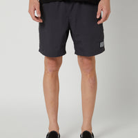 Afends - Collage Recycled Swim Boardshorts in Charcoal