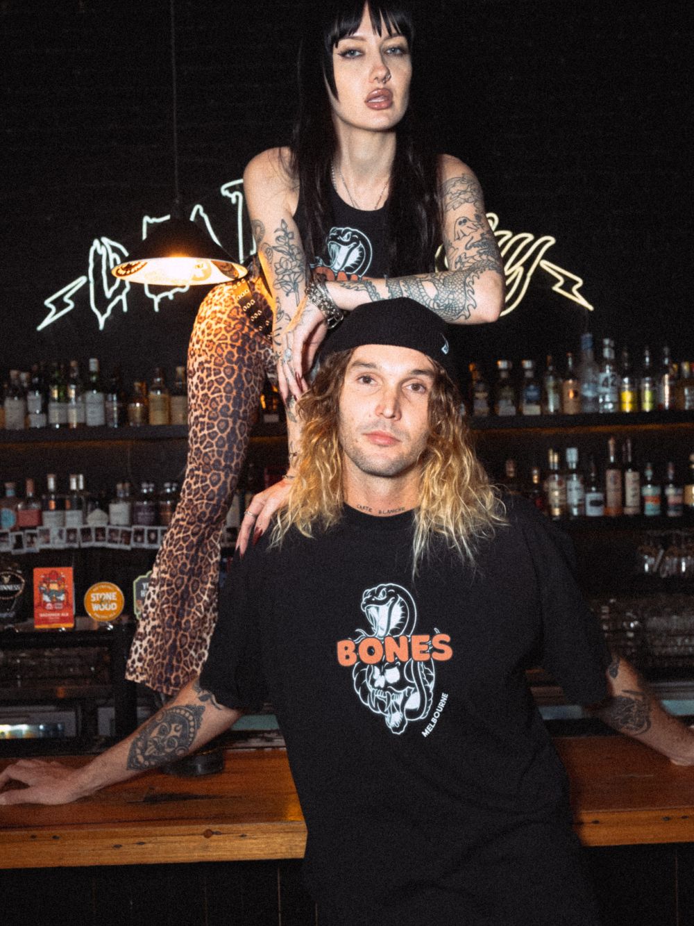 Billy Bones Club - Dive Bar Tee in Vintage Black