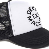Copy of DEUS - Circle Logo Trucker Cap in Black/White