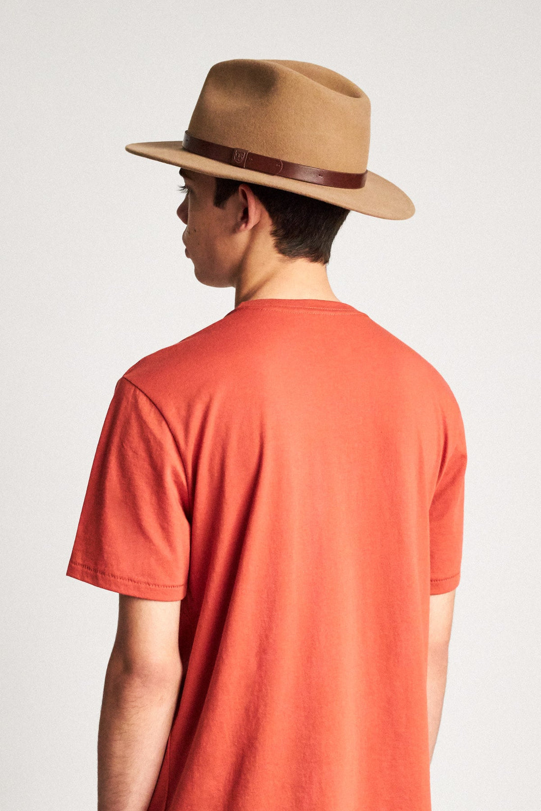 Brixton - Messer Packable Fedora in Tobacco