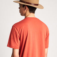 Brixton - Messer Packable Fedora in Tobacco