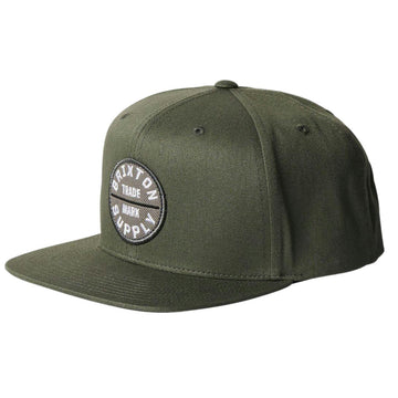 Brixton - Oath 111 Snapback in Dark Vetiver