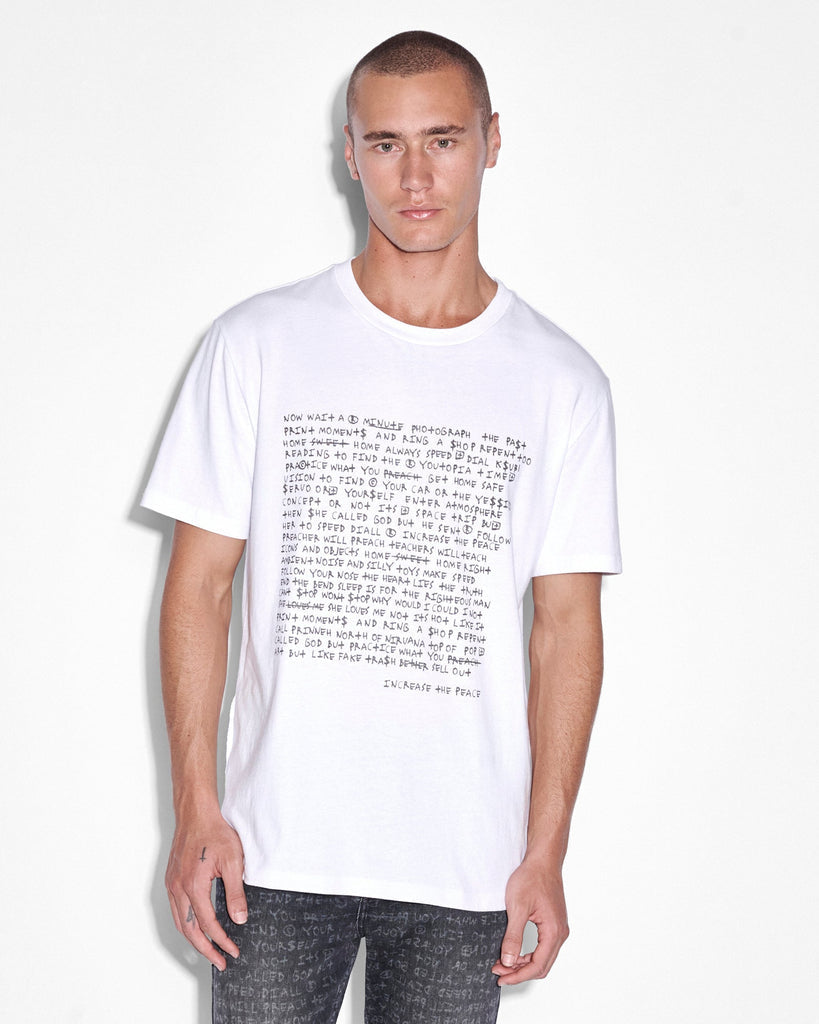 Ksubi - Whitenoise Kash SS Tee in Space White