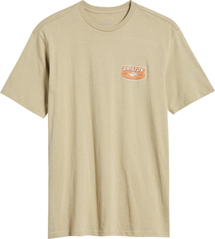 Brixton - Clayburn Short Sleeve in Oatmeal