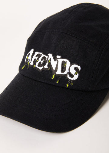 Afends - Natural Technology Hemp 5 Panel Cap in Black