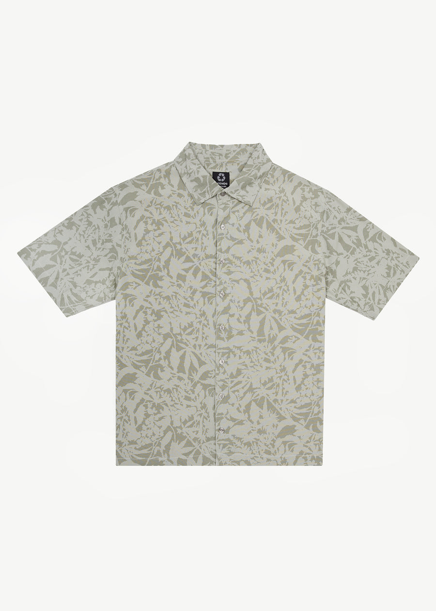 Afends - Bouquet Short Sleeve Shirt in Olive Floral