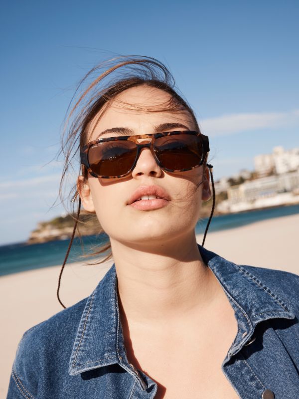 Sito - Atlas in Pebble Tort/Brown Polarised Lens