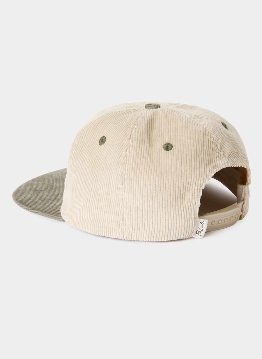 Barney Cools - Heatwave Cap in White/Sage Cord