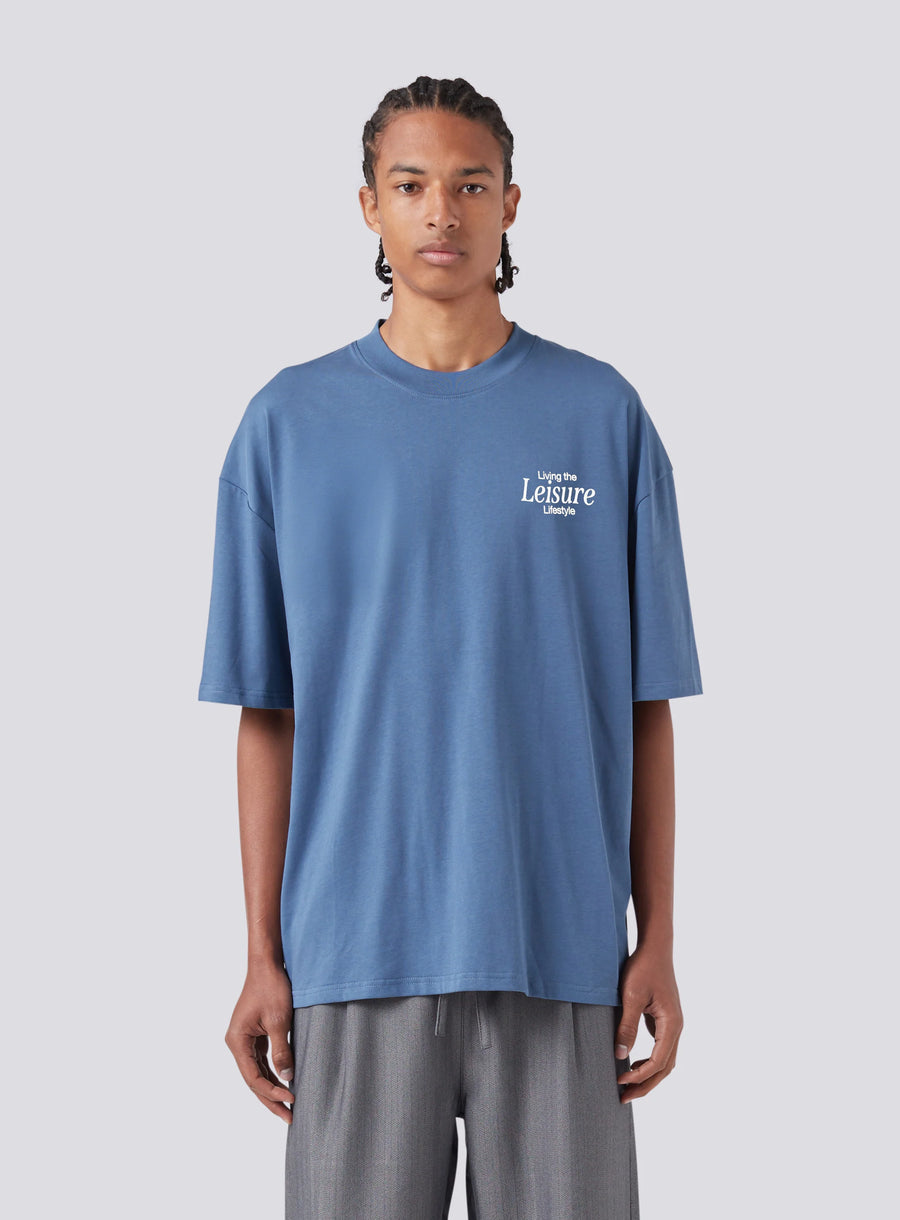 Barney Cools - PC Tee in Washed Blue