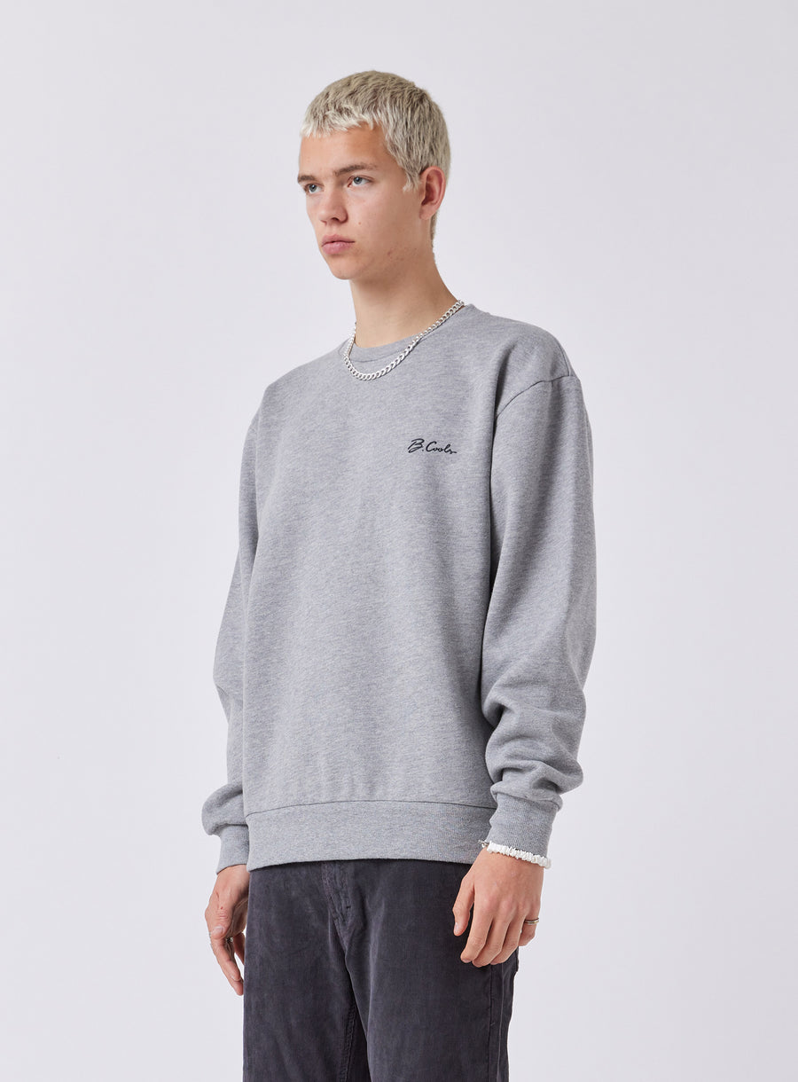 Barney Cools - B.Cools Sweatshirt in Grey Melange