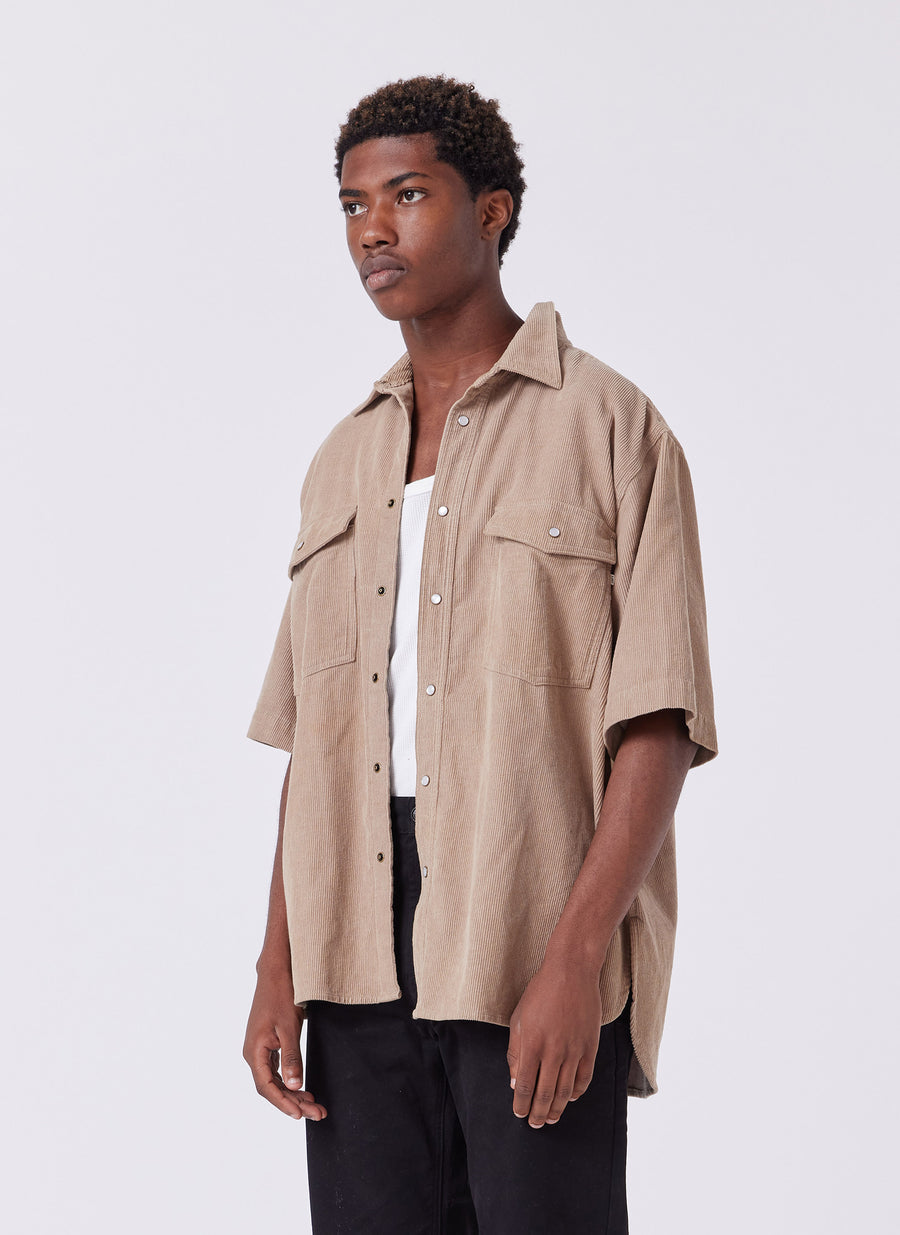 Barney Cools - Homie Shirt in Pebble Cord