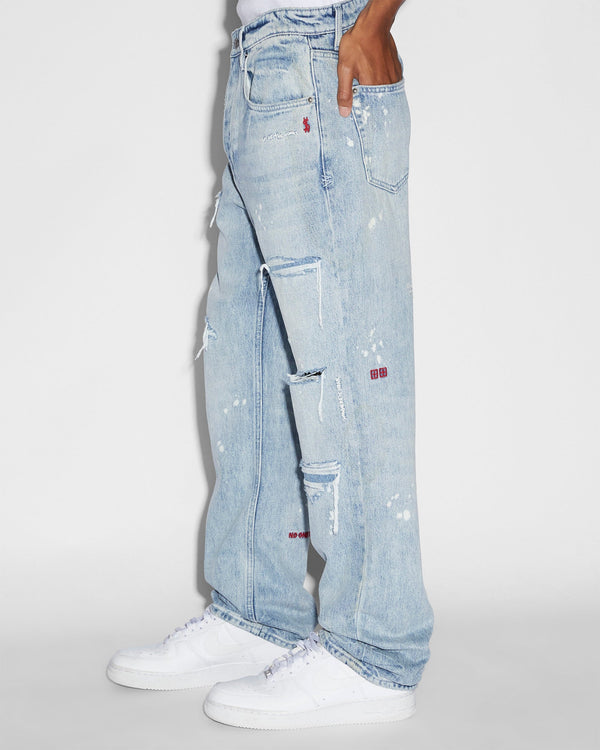 Ksubi - Anti K Canal Jean in Stret Blue