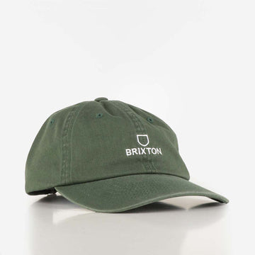 Brixton - Alpha LP Cap in Trekking Green Vintage Wash
