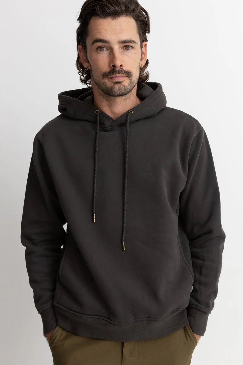 RHYTHM - Classic Fleece Hood in Vintage Black