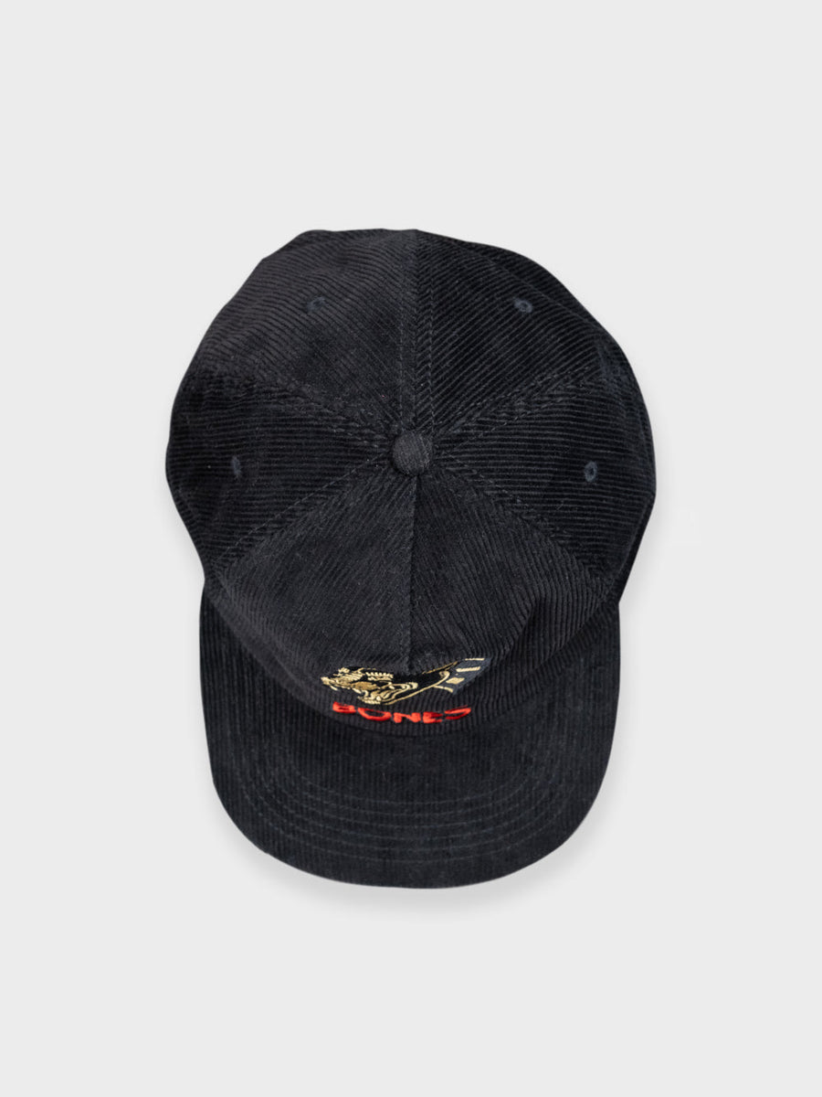 Billy Bones Club -  Panther Cord Cap in Black