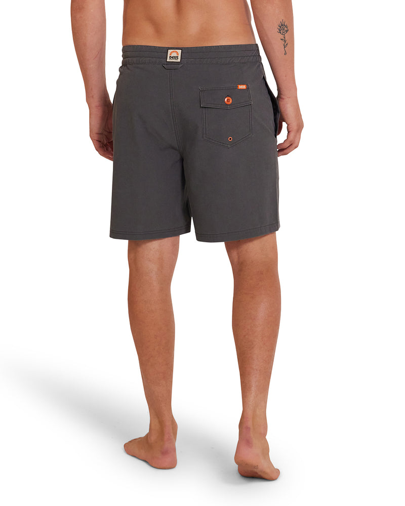 DEUS - Ariel Boardshort in Anthracite