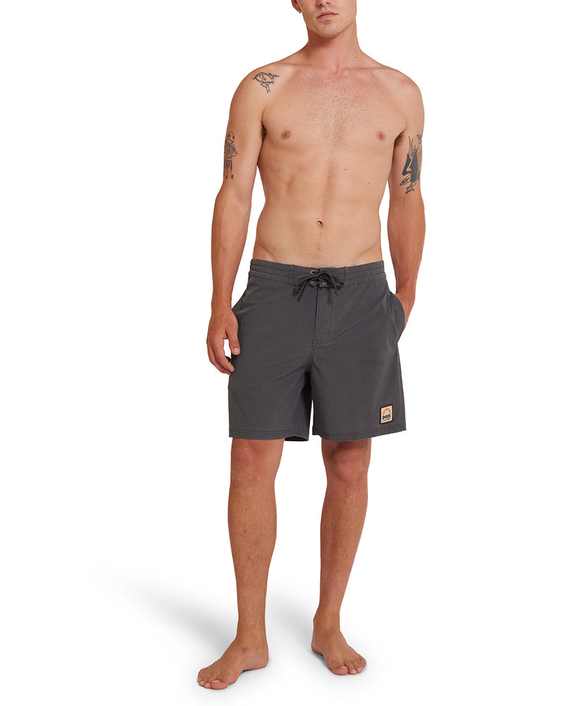 DEUS - Ariel Boardshort in Anthracite