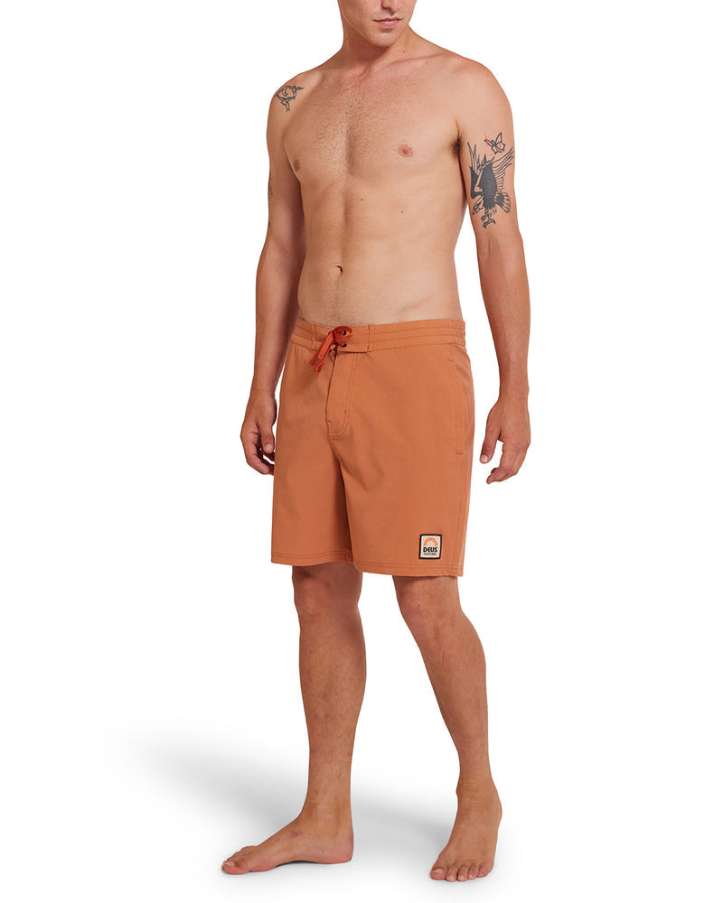 DEUS - Ariel Boardshort in Clay