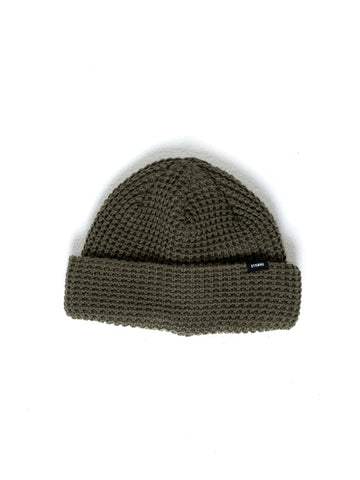 Thrills - Classic Waffle Beanie in Canteen
