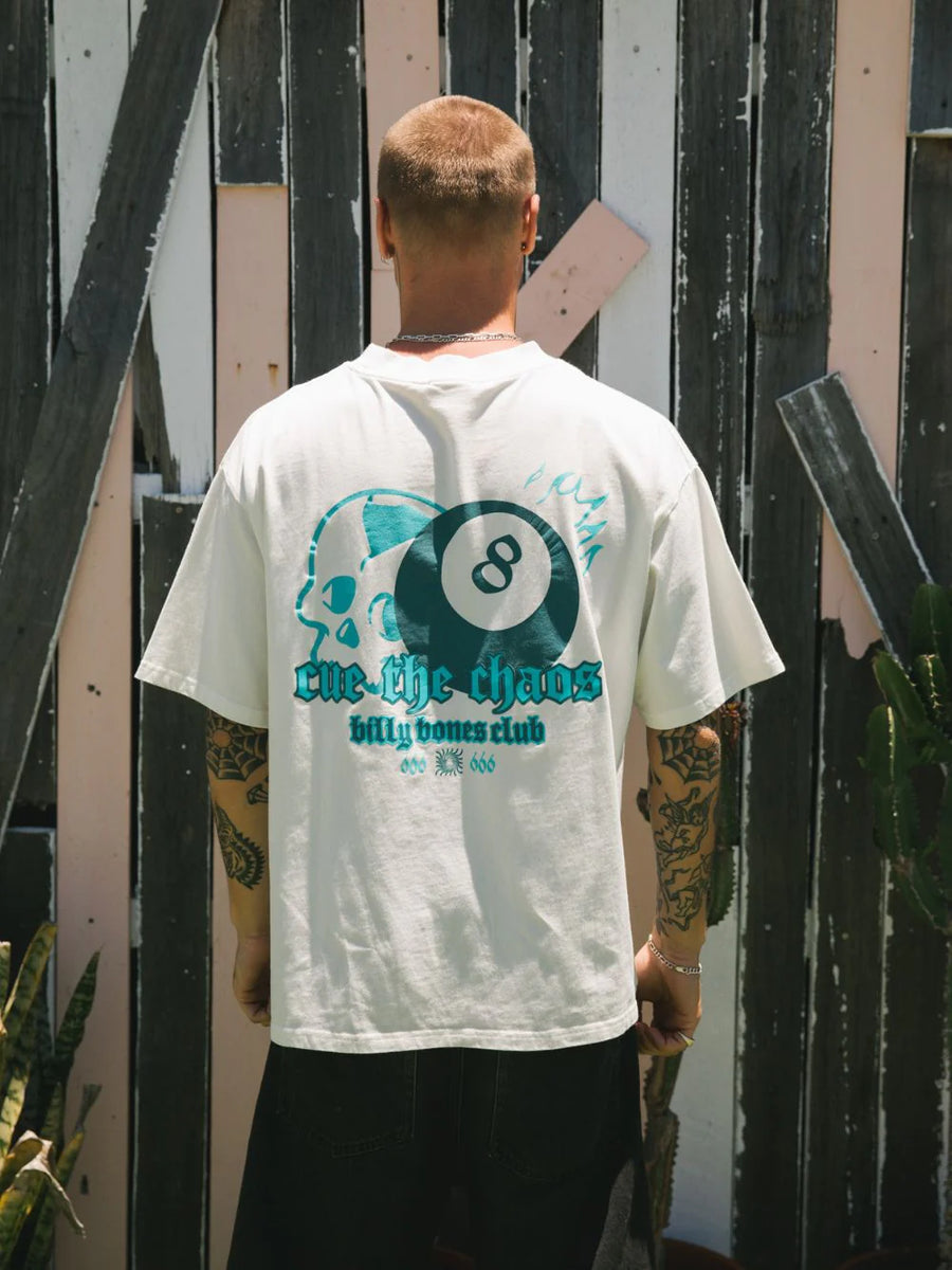 Billy Bones Club - Cue the Chaos Tee in White