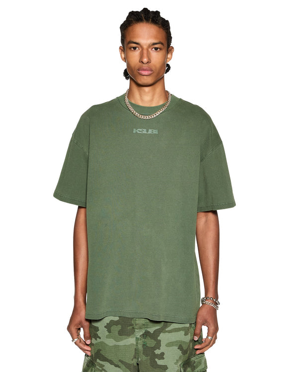 Ksubi - Sott Ekcess SS Tee Hash in Army