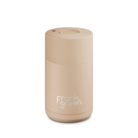 Frank Green - LIMITED EDITION 10oz Stainless Steel Ceramic Reusable Cup in Soft Stone