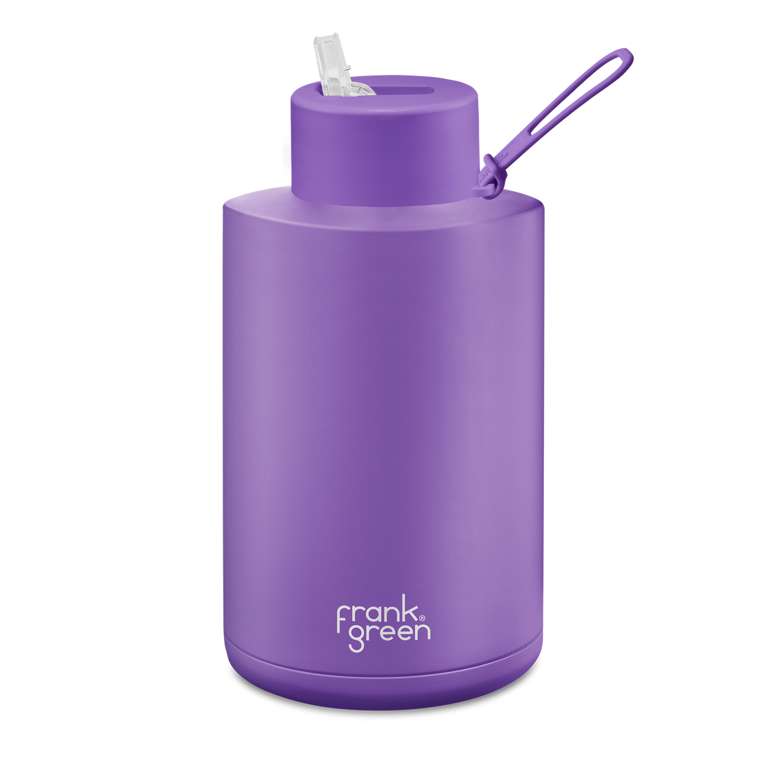 Frank Green - LIMITED EDITION 2 Litre Stainless Steel Ceramic Reusable Bottle in Cosmic Purple