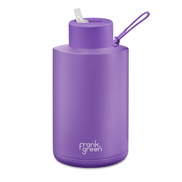 Frank Green - LIMITED EDITION 2 Litre Stainless Steel Ceramic Reusable Bottle in Cosmic Purple
