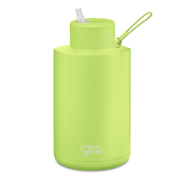 Frank Green - LIMITED EDITION 2 Litre Stainless Steel Ceramic Reusable Bottle in Pistachio Green