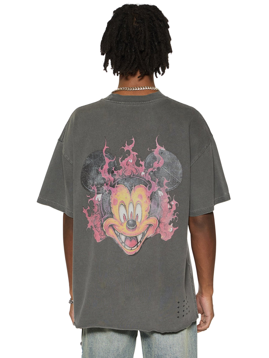 Ksubi - Fuego Ekcess SS Shirt in Charcoal