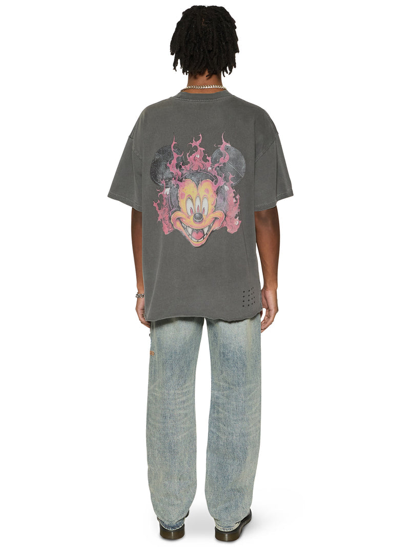 Ksubi - Fuego Ekcess SS Shirt in Charcoal