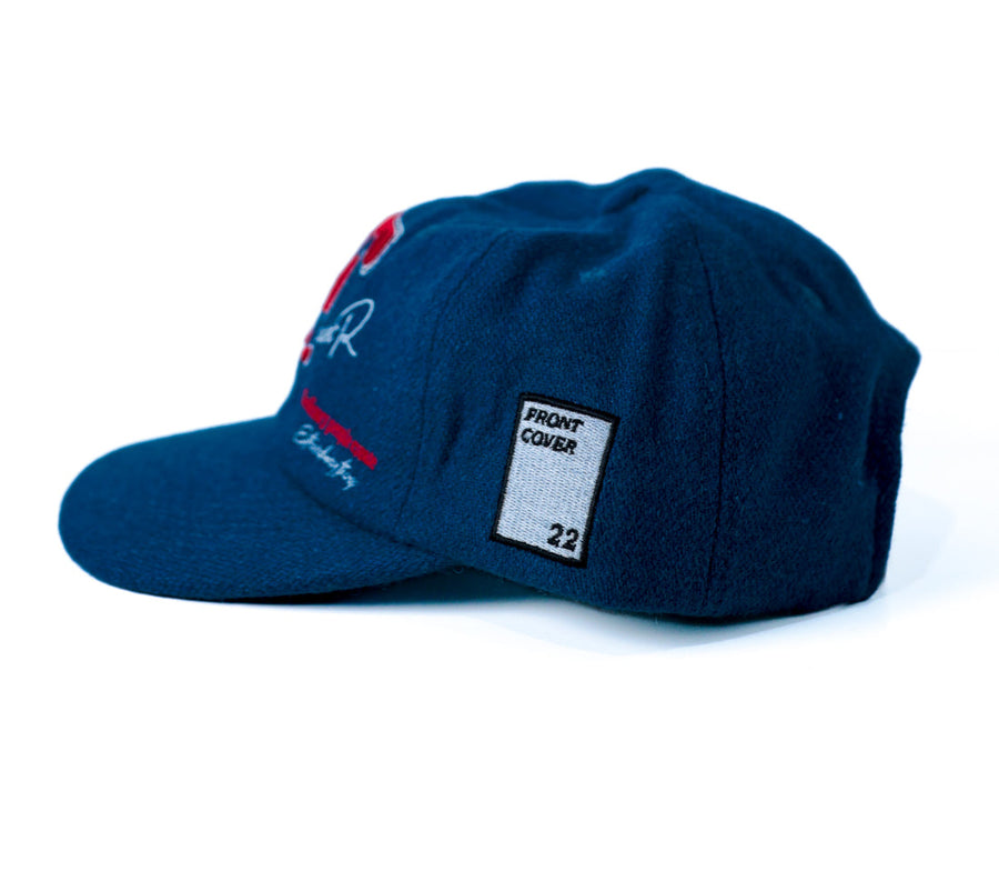 Front CoveR - Navy Ball Cap