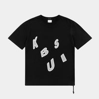 Ksubi - Letters Kash SS Tee in Jet Black
