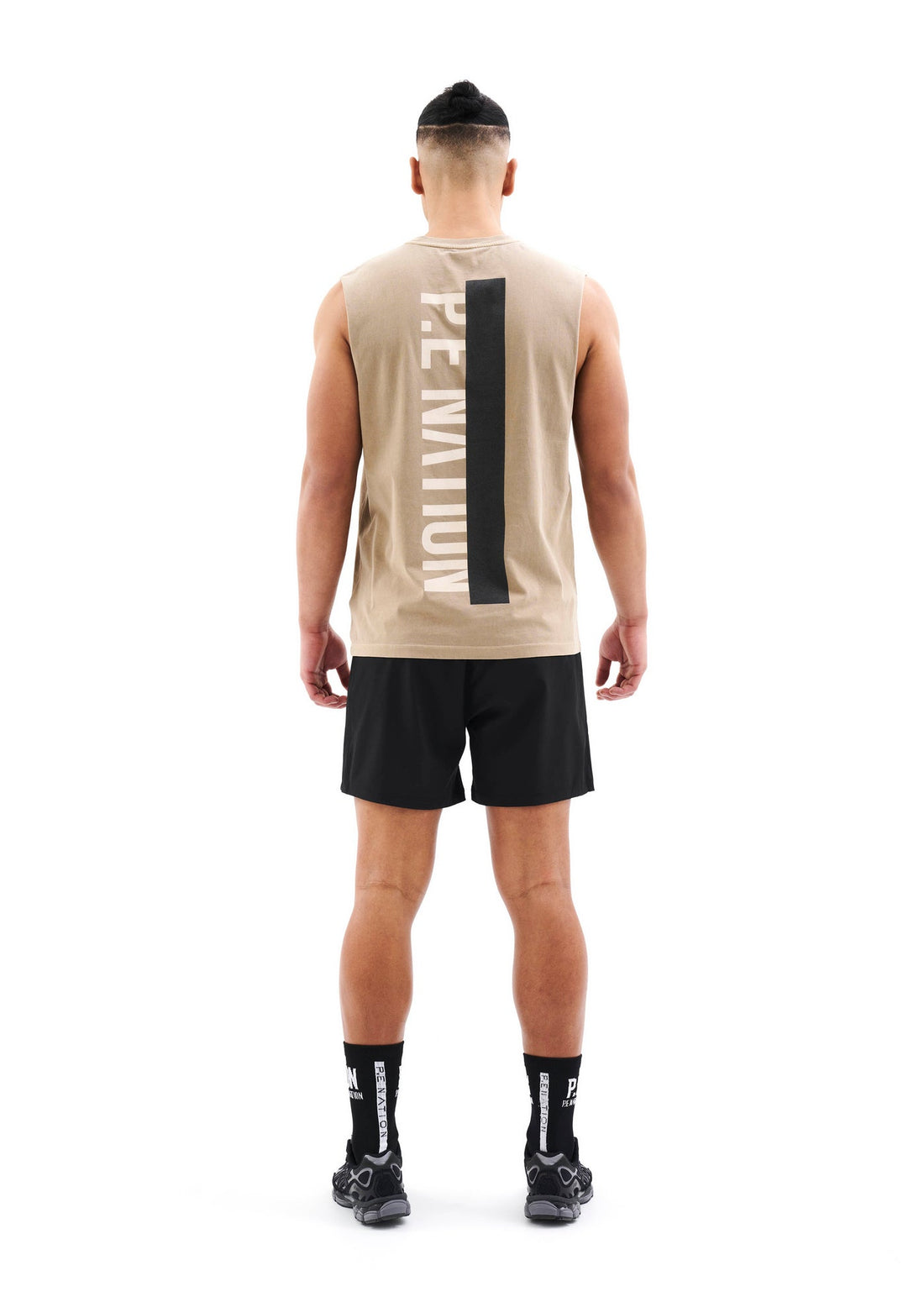 P.E NATION - Nevada Muscle Tank in Silver Mink