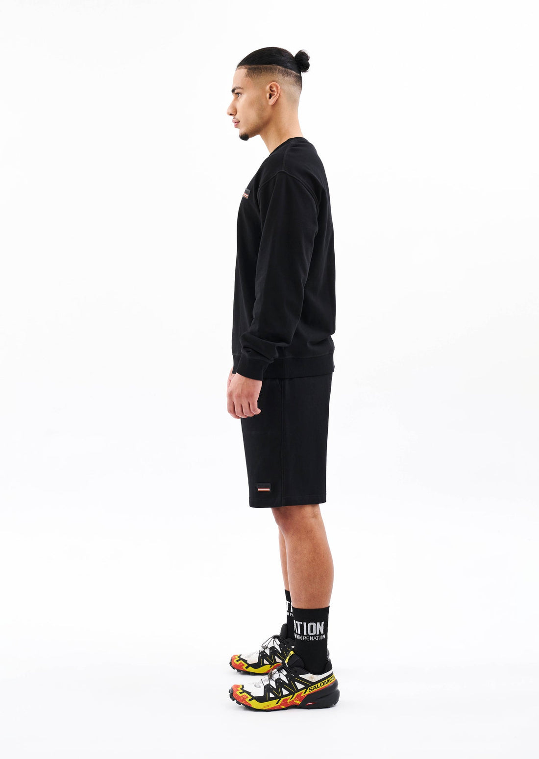 P.E NATION -Fortitude Sweat in Black