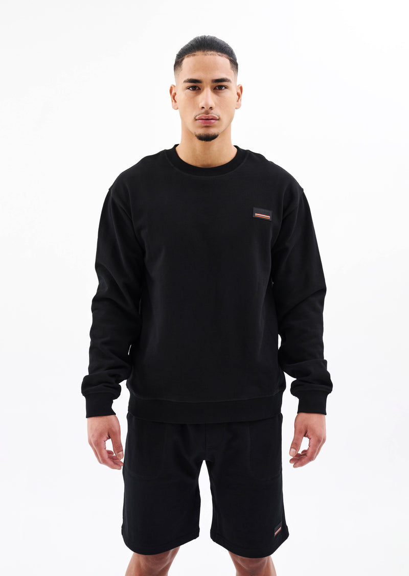 P.E NATION -Fortitude Sweat in Black