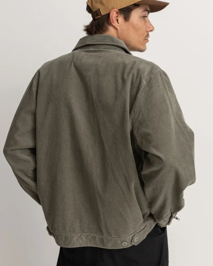 RHYTHM - Cord Utility Jacket in Sage